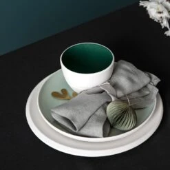 Becher Leaf It's My Match Green In Weiß|grün -Villeroy & Boch like by villeroy and boch becher leaf its my match green in weiss grun 2