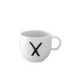 Becher X Letters In Weiß