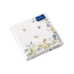 Villeroy & Boch Cocktail Serviette Blumenranke Oster Accessoires In Bunt