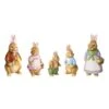 Villeroy & Boch Dekofigur-Set, Familie, 5tlg Bunny Tales In Weiß -Villeroy & Boch villeroy and boch dekofigur set familie 5tlg bunny tales in weiss