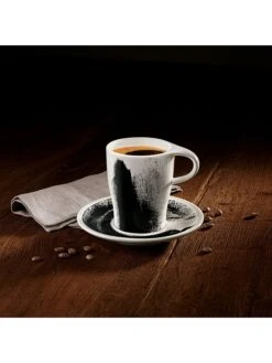 Villeroy & Boch Kaffeetasse "Coffee Passion" In Schwarz/ Weiß - 380 Ml -Villeroy & Boch villeroy and boch kaffeetasse coffee passion in schwarz weiss 380 ml 2