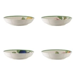 Villeroy & Boch Schale Flach Set 4tlg. French Garden Modern Fruits In Bunt