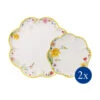 Villeroy & Boch Teller-Set, Blumen, 4tlg, Für 2 Pers Spring Awakening In Gelb|grün -Villeroy & Boch villeroy and boch teller set blumen 4tlg fur 2 pers spring awakening in gelb grun